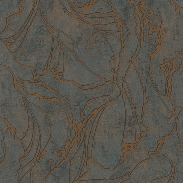 Galerie Wallpaper Product code: 34256 - Urban Textures Wallpaper Collection - Black  Copper Colours -  