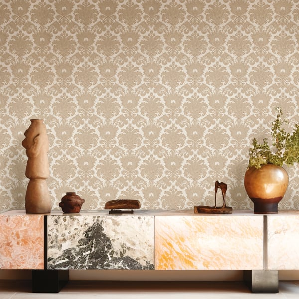 Galerie Wallpaper Product code: IS33324_2 - Italian Silks And Damasks Wallpaper Collection - Copper Colours -  