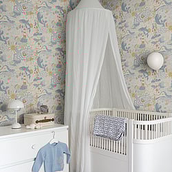 Galerie Wallcoverings Product Code 29015 - Resan Wallpaper Collection - Multi Colours - Havet Design