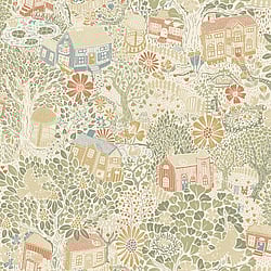 Galerie Wallcoverings Product Code 63001 - Resan Wallpaper Collection - Multi light Colours - Bygga Bo Design