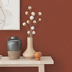 Galerie Wallcoverings Product Code 90819 - Terra Wallpaper Collection - Red Colours - Uni Design