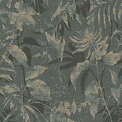 Galerie Wallcoverings Product Code HZ62051 - Horizon Wallpaper Collection - Blue Green Metallic Colours - Cloud Forest Design