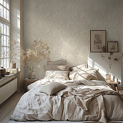 Galerie Wallcoverings Product Code HZ62058 - Horizon Wallpaper Collection - Cream Metallic White Colours - Industrial Texture Design