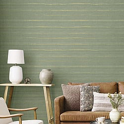 Galerie Wallcoverings Product Code IT32435 - Italian Textures 4 Wallpaper Collection - Green Colours - ORIZZONTALE CONGO Design