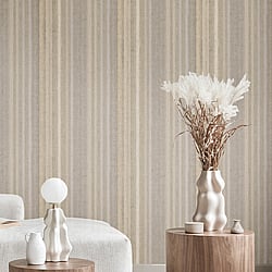 Galerie Wallcoverings Product Code IT32453 - Italian Textures 4 Wallpaper Collection - Hazelnut Colours - RIGA CONGO Design