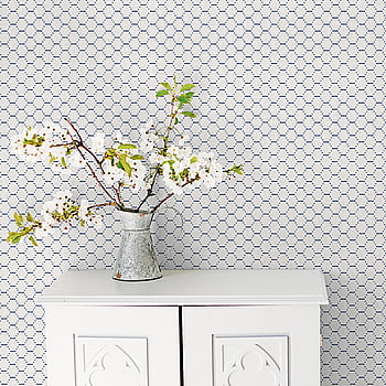 Galerie Wallcoverings Product Code G78295 - Bazaar Wallpaper Collection - Navy Colours -  